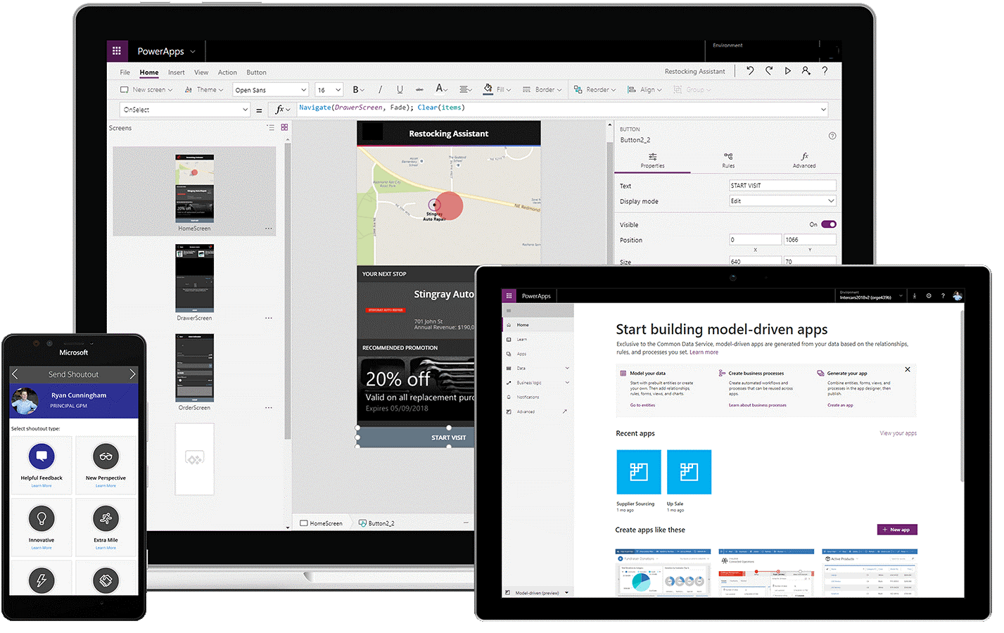 PowerApps TECI